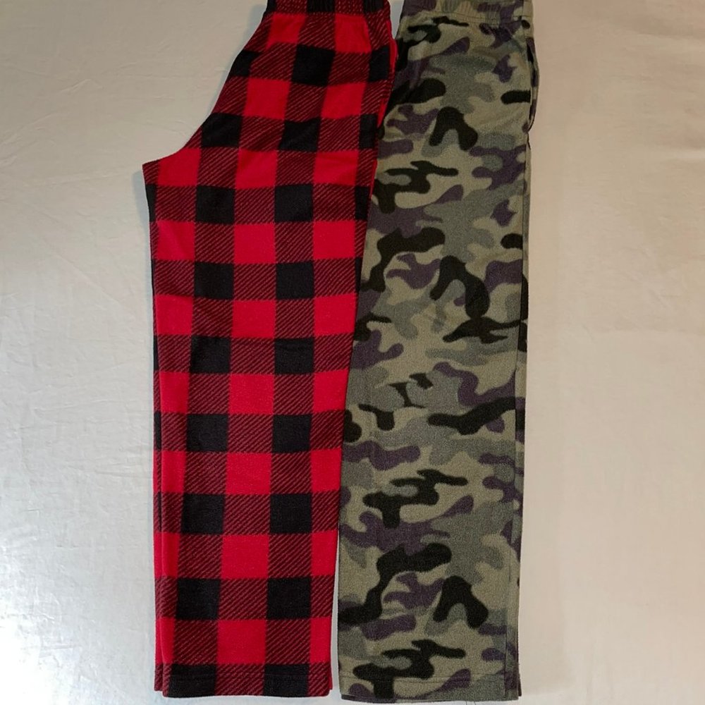 Urban Pipeline Lot of Two (2) Fleece Pajama Bottoms for Boys Size Med (10/12) - Picture 2 of 2